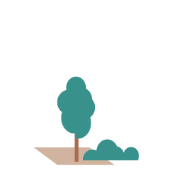 Open vacant land ready for development