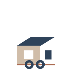 Manufactured home with private land and driveway