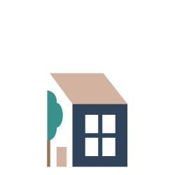 Single family home with private yard and driveway